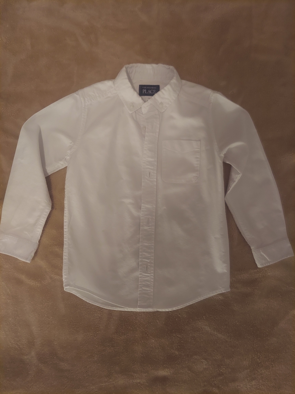 The Children's Place White Button-Down Dress Shirt 5T